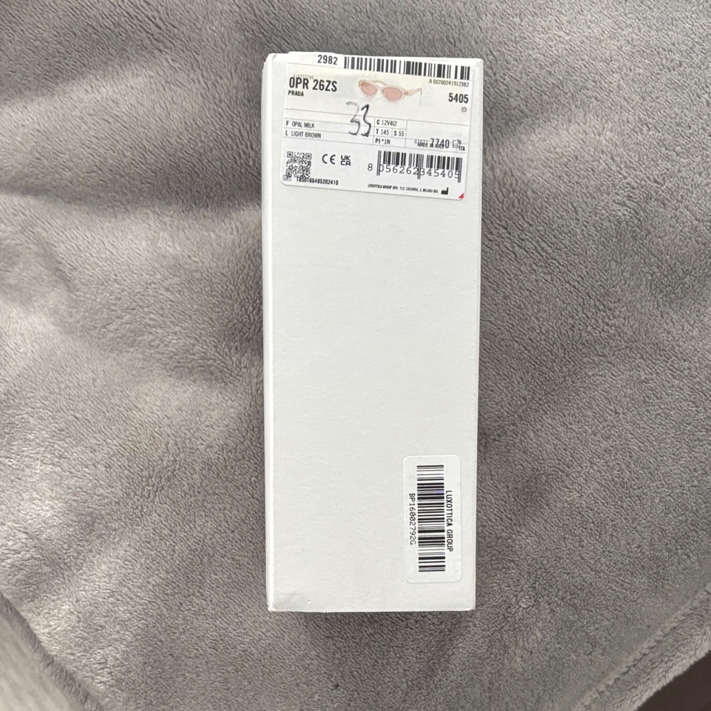 Prada Black Opal Milk Sunglasses. Brand New never worn.